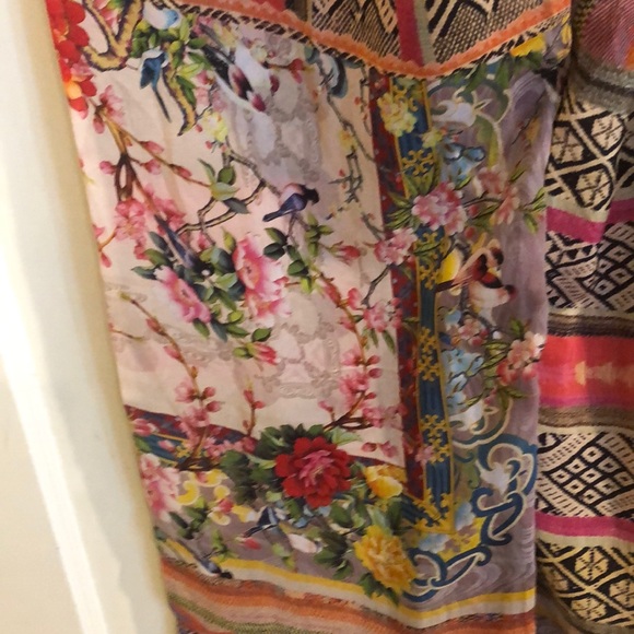 Johnny Was Multi pattern washable wide leg pants - Picture 6 of 9